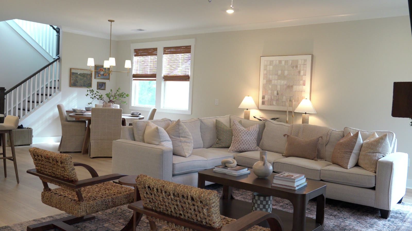 Model home living room