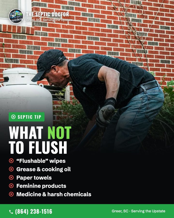 What not to flush post