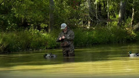 Tossing decoys